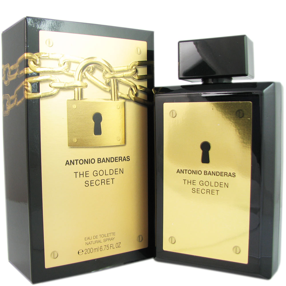 The Golden Secret for Men by Antonio Banderas 6.75 oz Eau De Toilette Spray
